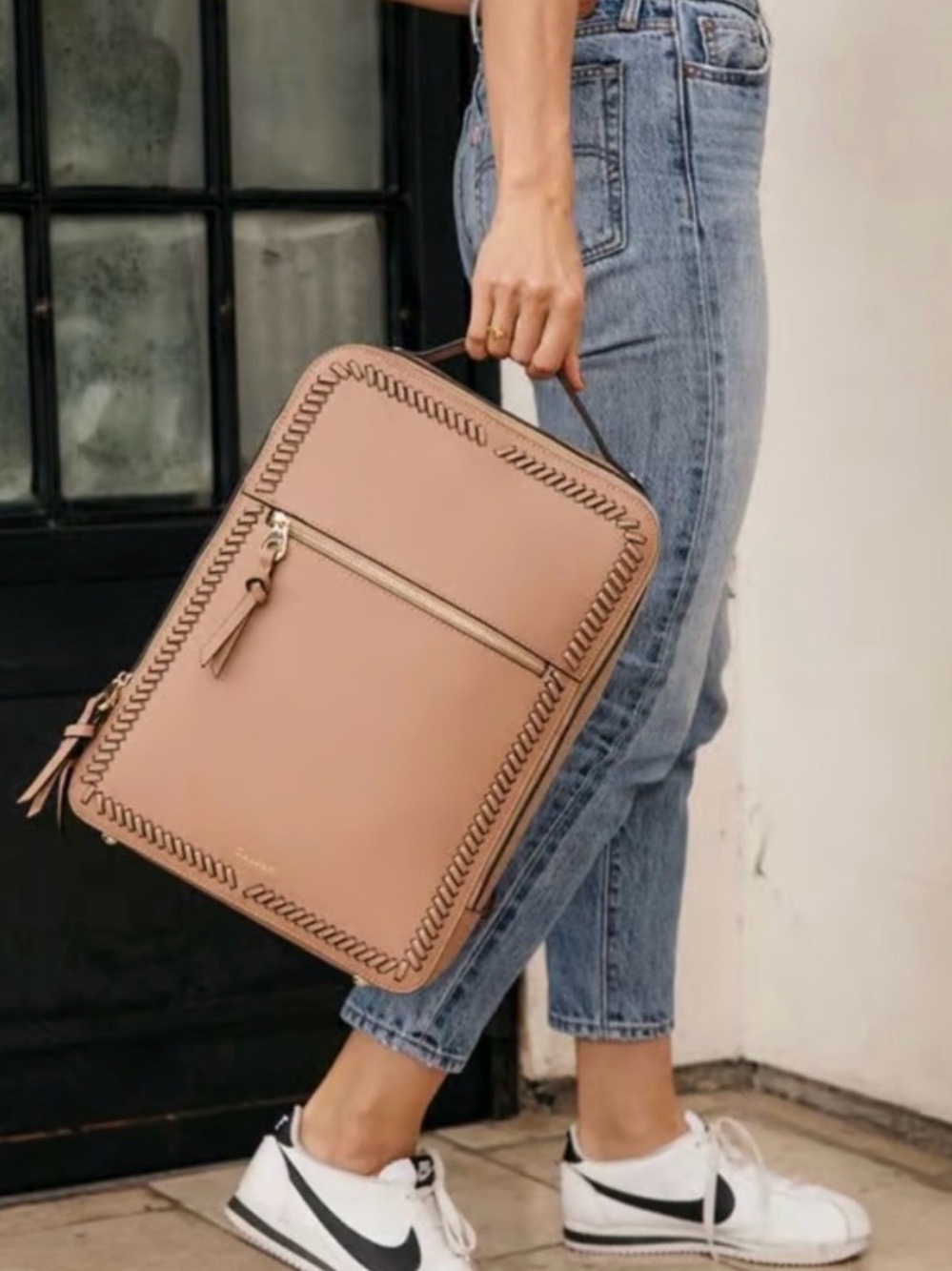 CALPAK Kaya 15” Laptop Backpack – Caramel